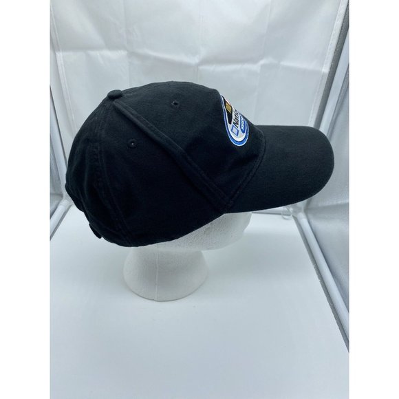 Nascar Nationwide Series Black Baseball Hat Cap Adjustable Hook Loop - Picture 2 of 6